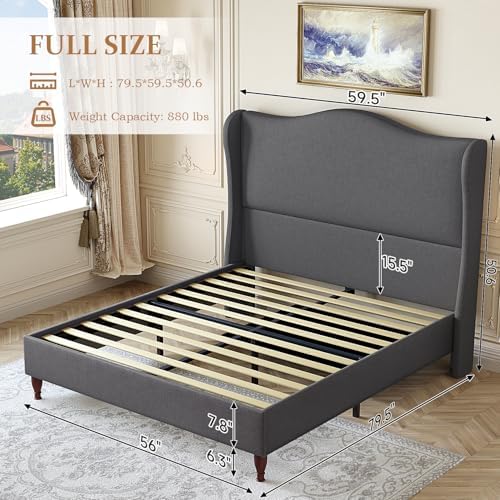 koorlian Full Size Upholstered Bed Frame - Image 2