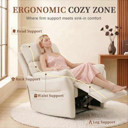 AIRSKY Genuine Leather Recliner Chair - Image 4
