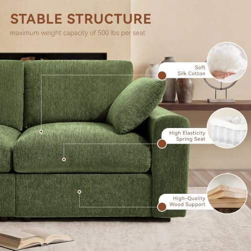 Ihanherry Oversized Cloud Sectional Couches - Image 3