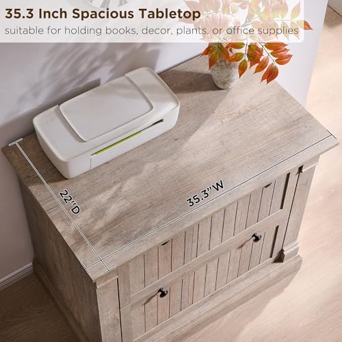 OKD Farmhouse Lateral File Cabinet - Image 3