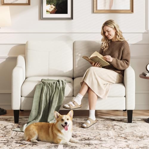 MALOL 51" Loveseat Sofa, Small Couch - Image 3