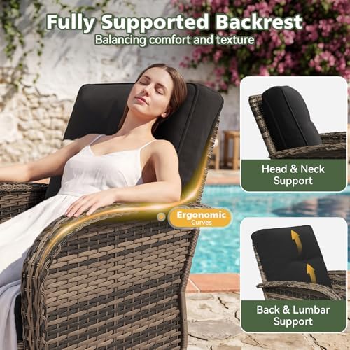 Aoxun 14 Piece Outdoor Patio Furniture Set - Image 5
