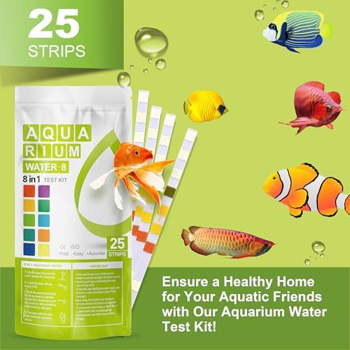 AAwipes Aquarium Ammonia Test Strips 8-in-1 |250 Strips Bag Packs| Quick & - Image 6