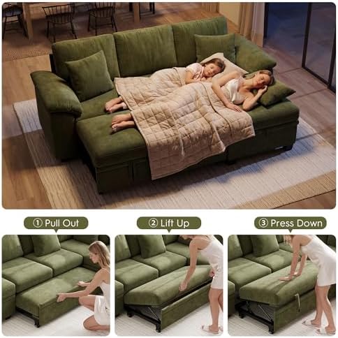 Ihanherry 86" Modular Sectional Sofa - Image 4