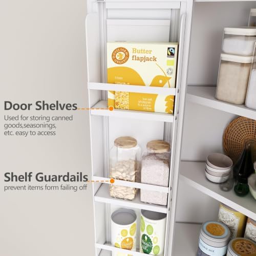 GAIOUS 74.8" Tall Metal Food Cabinet - Image 5