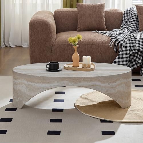 WILLIAMSPACE 43.31" Oval Coffee Table by fromNewJersey