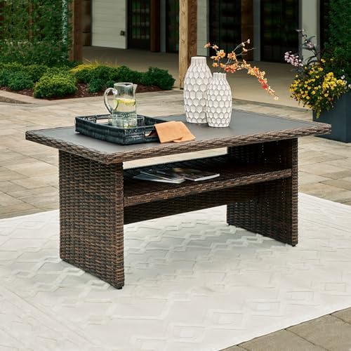 Signature Design by Ashley Brook Ranch Outdoor Dining Table - Image 2