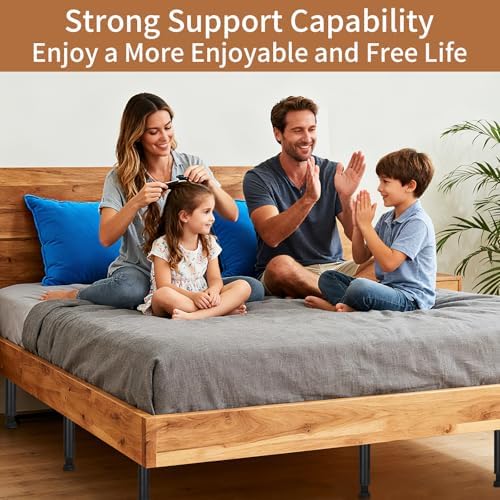 8Pcs Metal Adjustable Height Bed Support Legs - Image 5