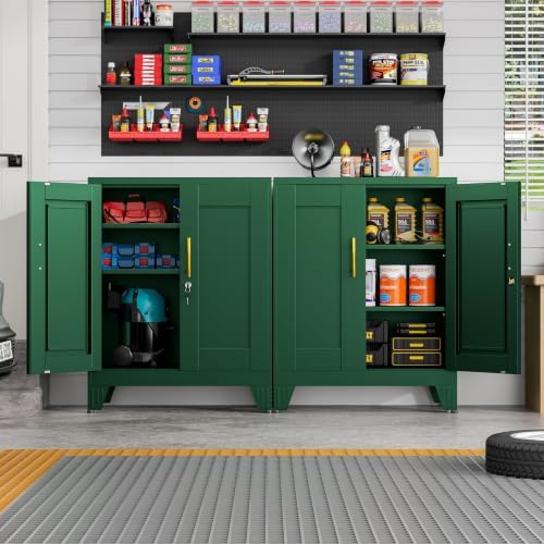 GAIOUS 36" Tall Metal Storage Cabinet - Image 4