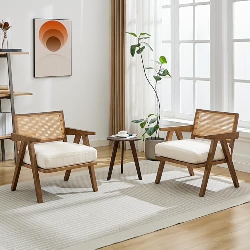 GarveeHome Mid-Century Farmhouse Accent Chair by GarveeHome