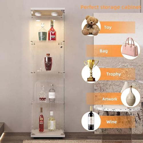 LFT HUIMEI2Y 4-Tier Glass Display Cabinet - Image 6