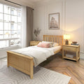 Plank+Beam Solid Wood Twin Bed Frame, Platform Bed by PlankBeam