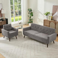 Tbfit Mid Century Modern Sofa Couch, Standard Sofa & Accent Chair by TBfit