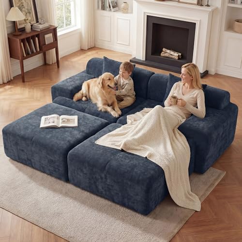 84" Modular Loveseat Couch by Mifnas