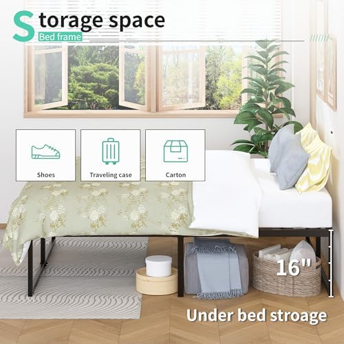 Lutown-Teen Queen Bed Frame 18 Inch - Image 3