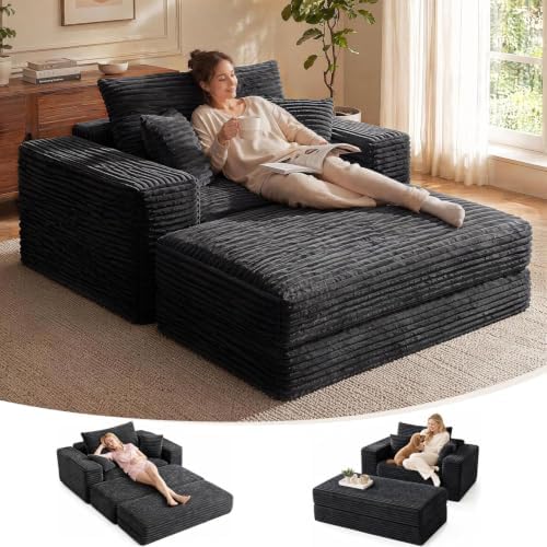 Oversized Chaise Lounge Chair by Gericco