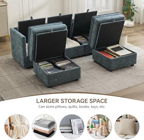 80" Cloud Modular 3 Seater Sofa - Image 3