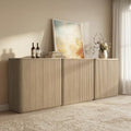 34" Fluted Sideboard Cabinet by DelArk