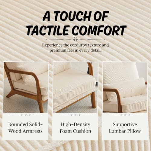 Karl home Mid-Century Modern Accent Reading Chair - Image 5