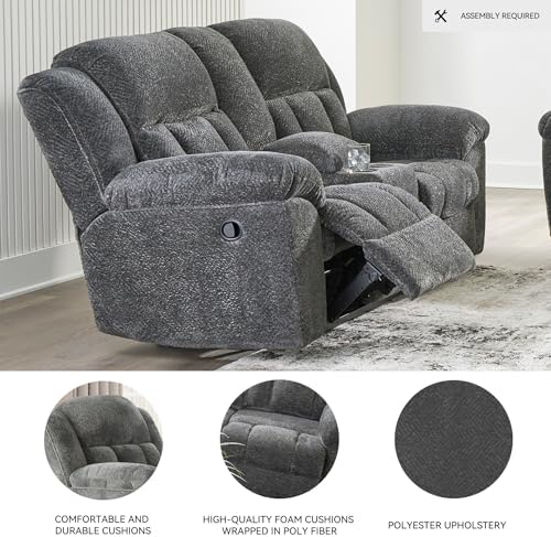 Signature Design by Ashley Reclining Loveseat - Image 4