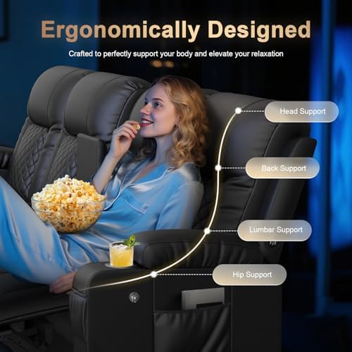 Recliner Sofa, Home Theater Seating - Image 3
