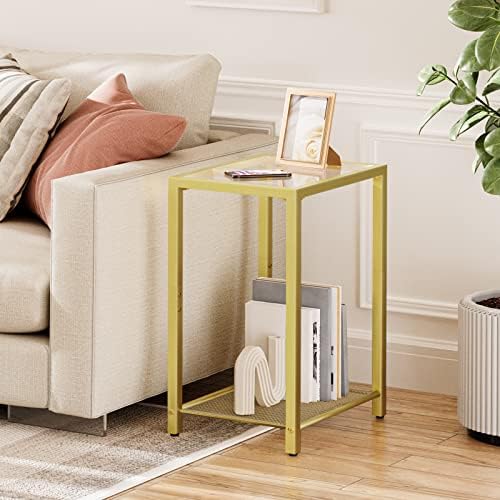 HOOBRO Side Table, 2-Tier End Table, Nightstand - Image 5