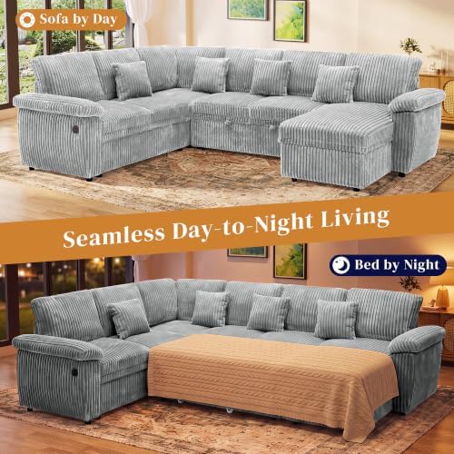 Modular Sectional Sleeper Sofa - Image 6