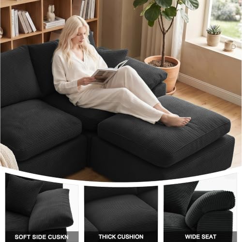 Cloud Sectional Couch, Boneless Couches - Image 6