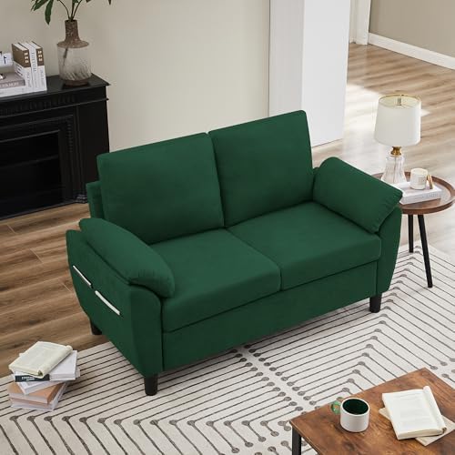 Loveseat Sofa, Comfy Small Loveseat, Small Couch - Image 6