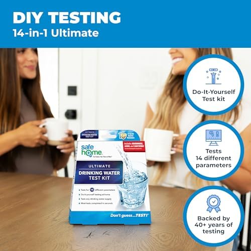 Safe Home® 14-in-1 DIY Ultimate Drinking Water Test Kit – Includes Lead & - Image 4