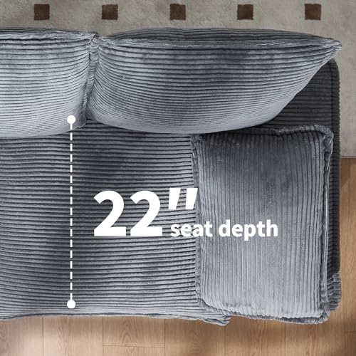 Opiesit 84" Loveseat Sofa, Modern Couches - Image 6
