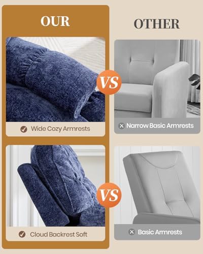 Oversized Power Swivel Rocker Recliner Chair - Image 4