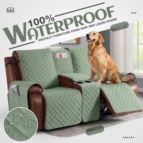 KinCam 100% Waterproof Loveseat Recliner Cover - Image 3