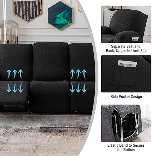 Recliner Sofa Covers Sectional Couch Cover - Image 3