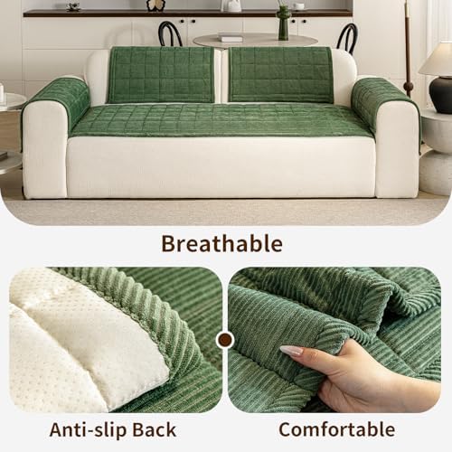 Couch Covers for Dogs, Non Slip Washable Pet Couch Covers for Sofa - Image 5