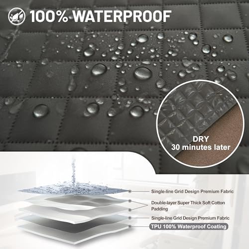 Waterproof Sectional Reclining Couch Covers L Shaped Recliner Sectional Sofa - Image 4