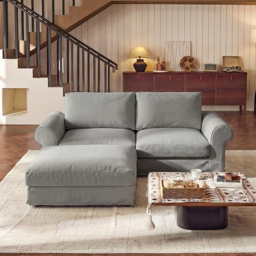 80" Oversized Cloud Loveseat - Image 3