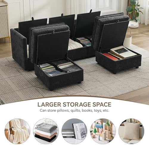 80" Cloud Modular 3 Seater Sofa - Image 3