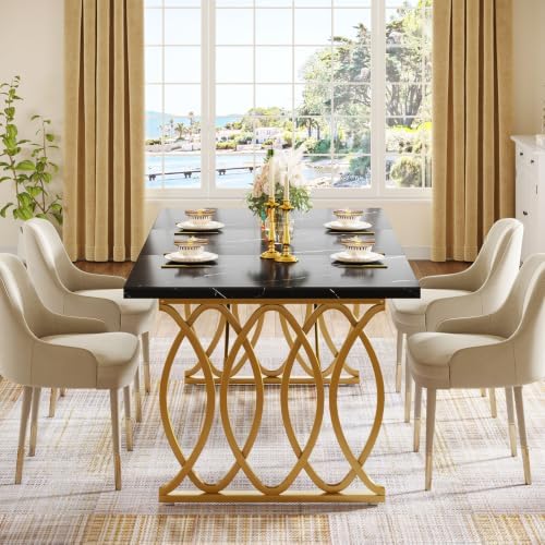 Tribesigns 63" Dining Table for 4 to 6 - Image 4