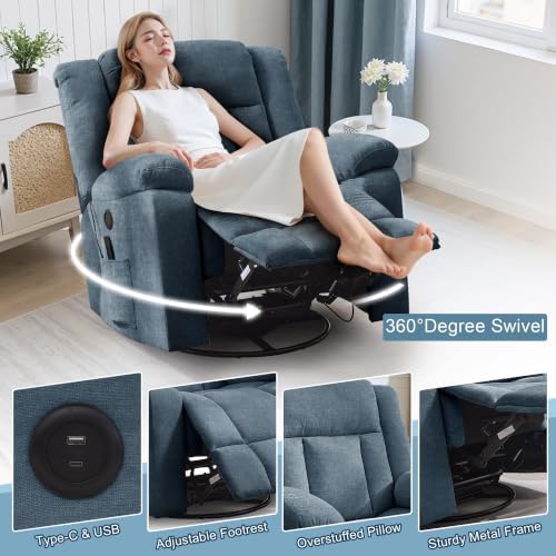Korser Rocker Recliner, Glider Recliner Chairs - Image 5