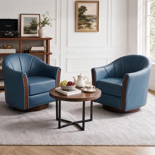 Couchus 2PC Swivel Accent Chair by COUCHUS