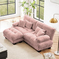 Modular Sectional Sofa for Living Room, 94.4" L-Shaped Comfy Couch by Wunlerlant