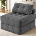HABUTWAY Folding Sofa Bed, Convertible Sleeper Chair Bed w/2-Pillow & Handle by HABUTWAYMakeYourLifeComfortable