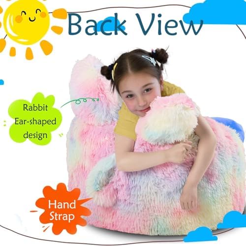 Fluffy Bean Bag Chair for Kids, - Image 5