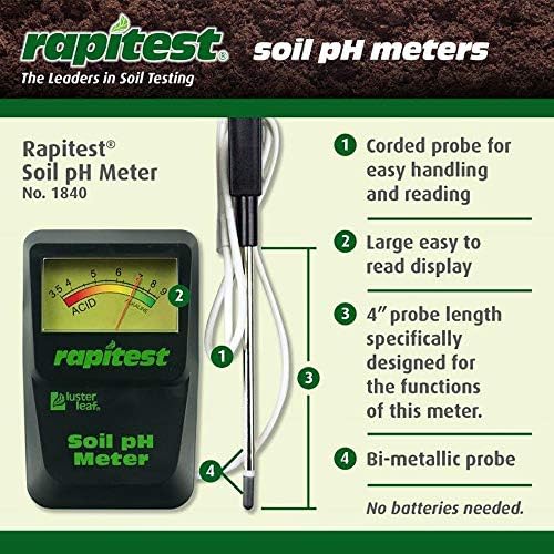 Luster Leaf 1840 Rapitest Soil pH Meter - Image 5