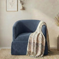 KISLOT Modern Swivel Accent Chair, Barrel Chair by Kislot