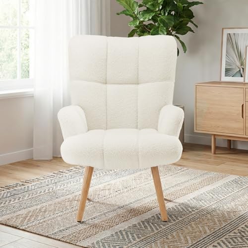 Joysoul Modern Accent Chair, High Back Arm Chair - Image 4