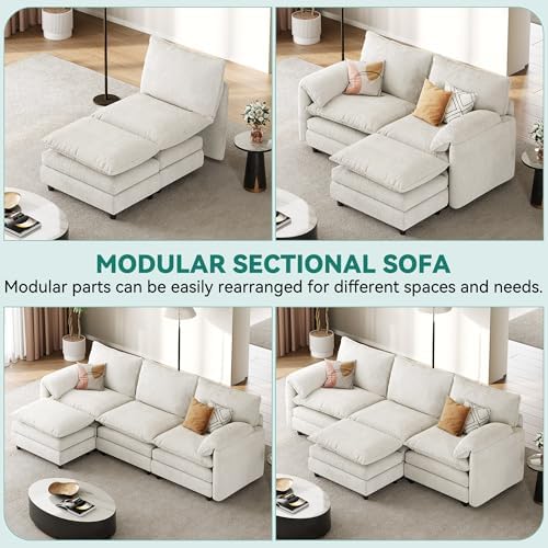 YITAHOME 108" Cloud Sectional Couches - Image 7