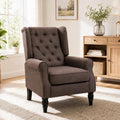 NicBex Tufted Wingback Accent Manual Single Lounge Recliner Chair by NicBex