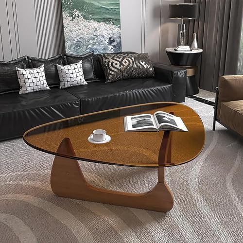 Mid Century Modern Glass Coffee Table, Coffee Table - Image 6